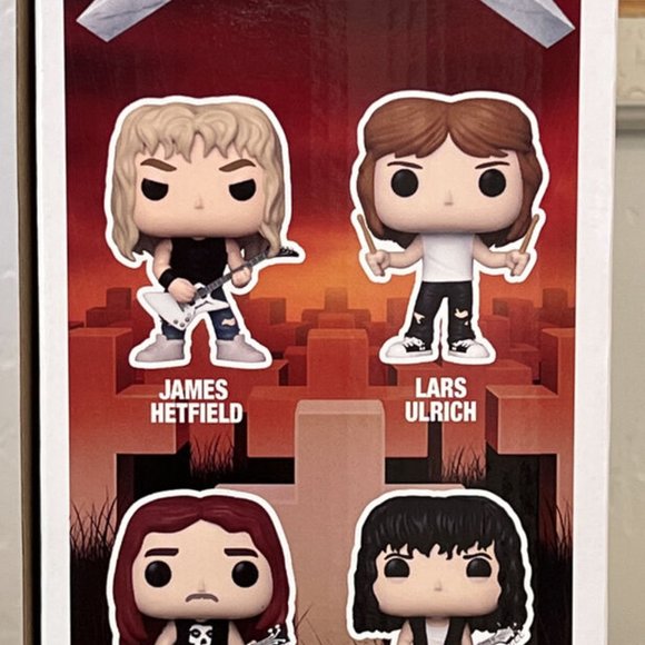 Funko Pop! Moment Deluxe Metallica Master Of Puppets Tour 1986 ~ Sold Out Excl. - Picture 5 of 7